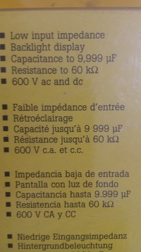 Multimètre fluke 113 neuf - multimètre,