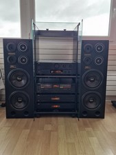 ensemble chaîne JVC amplificateur lecteur cassette / CD / tuner