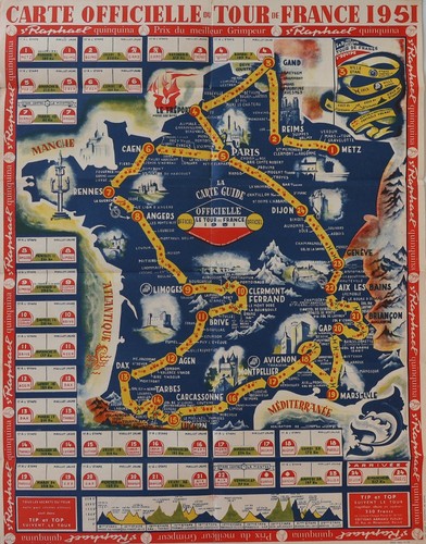 Carte guide officielle - , du
