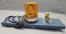 Federal Signal Vitalite 121S Amber Rotating Light 110V 60Hz