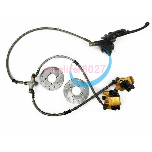 Hydraulic twin disc brake - twin,