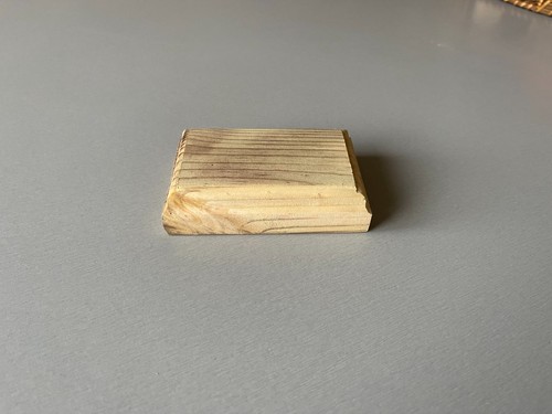 Socle bois brut pour - socle,