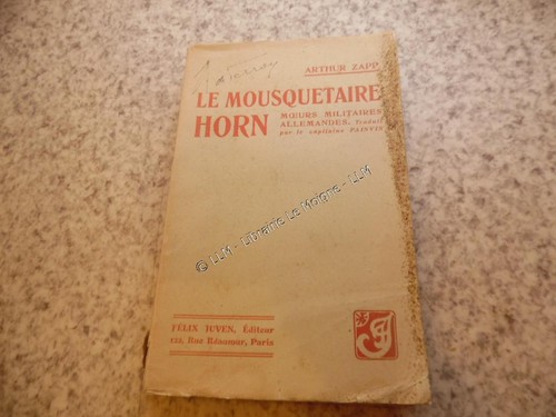 1910 mousquetaire horn moeurs - 1910.mousquetaire,