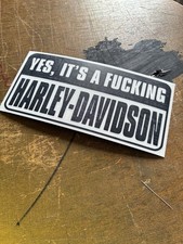 Sticker Yes It’s A Harley