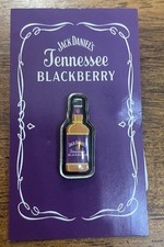 Jack Daniels Limited Edition Blackberry Purple Hat Vest Pin - New