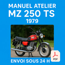 Manuel Atelier MZ 250 TS 1979