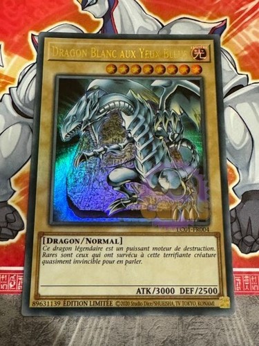 Carte dragon blanc au - yu,