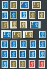 SELF ADHESIVE SECURITY NVI'S U2975 TO U3024......ALL UNMOUNTED MINT AS ISSUED!!