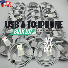 3/6FT USB A To iPhone Cable