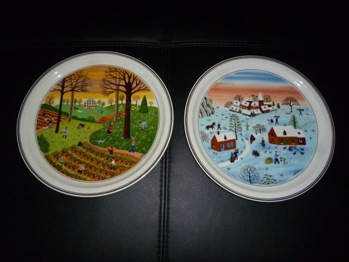 Assiettes villeroy boch - assiettes,