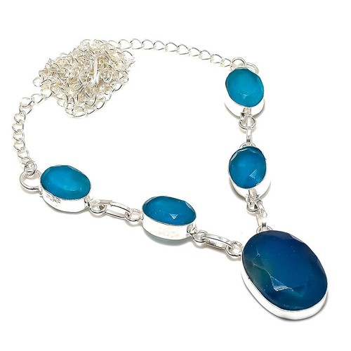 Collier bijoux argent - en,