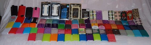 Lot coques pour i phone - de,