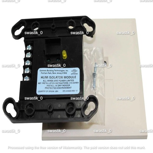 Siemens hlim loop isolator - siemens,