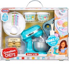 Little Tikes Creative Chefs Bakers Kit - Avec Spéciale Sable Make-It ! Mix, 18 A