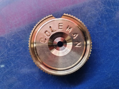 Bouton volant laiton - de,