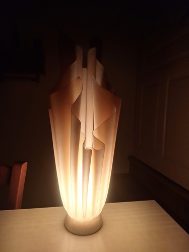 Antique 70s georgia jacob lamp - antique,