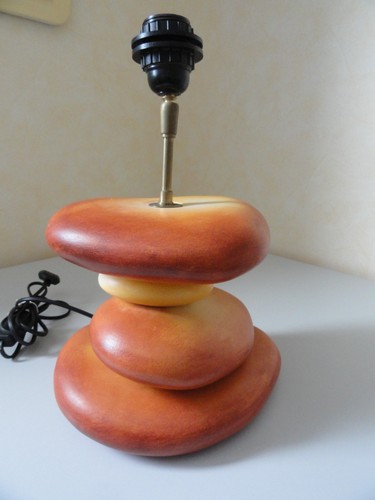 Pied lampe galet françois - lampe,