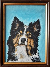 Peinture à l'huile de berger