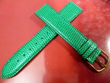 18 mm BRACELET DE MONTRE VERT