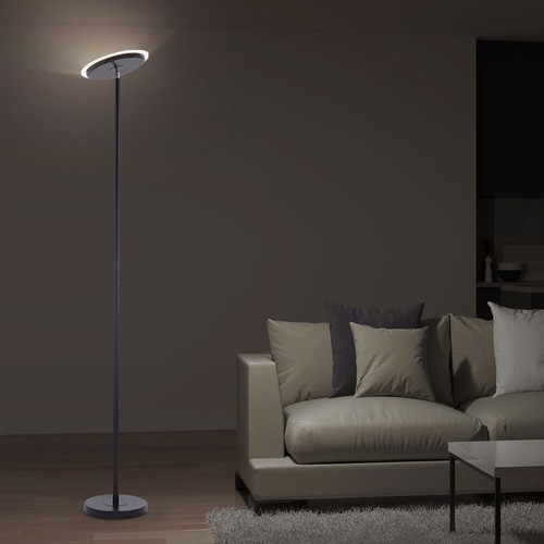 Lampe sur pied led avec - lampe,