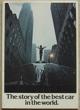 ROLLS ROYCE BEST CAR STORY Publicity History Brochure June 1977 #TSD4132 6/77