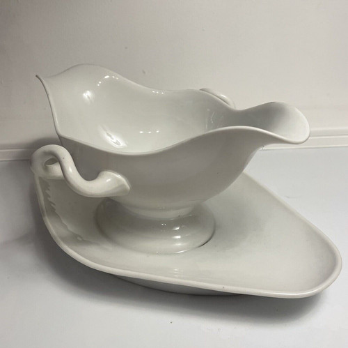 Ancienne saucière porcelaine