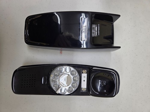 Vintage black trendline rotary - black,