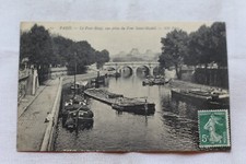 Cpa 1909, Paris, le pont Neuf