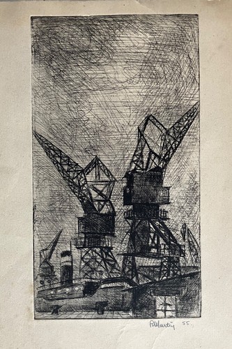 Martin gravure originale - r.,