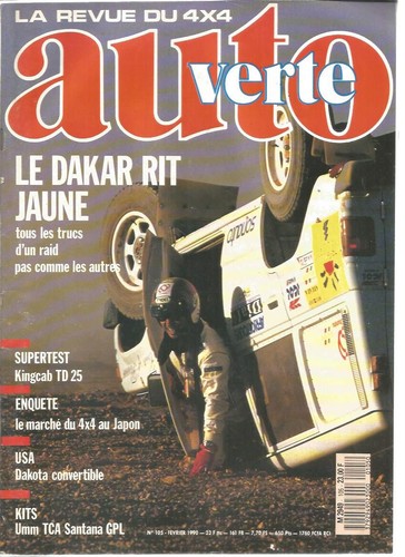 Auto verte 105 - verte, kingcab