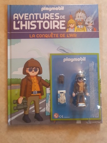 Livre figurine aviateur - livre,
