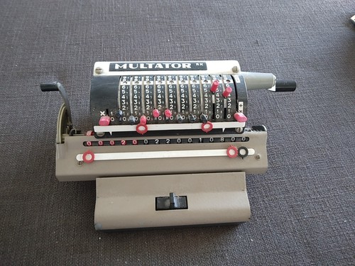 Vintage ancienne machine à - -,