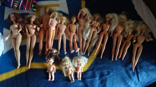 Lot poupées barbie - lot, 16