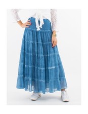 Jupe Longue Bohème à Volants