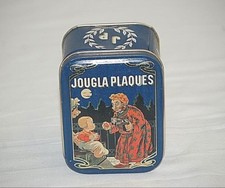 Vintage 1889 Reproduction JP Jougla Plaques Camera Ad Lithograph Metal Tin Can