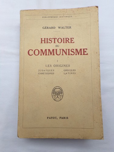 Histoire communisme tome 1 - communisme,