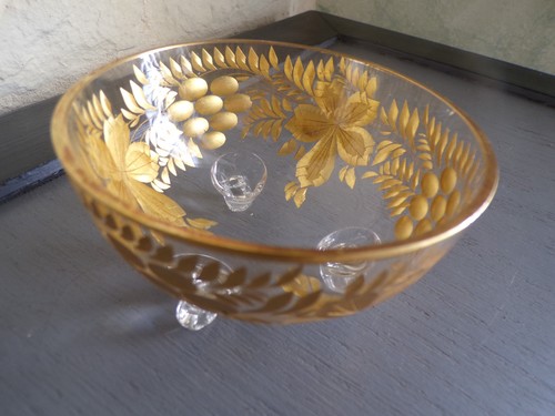 Crystal bowl and beautiful
