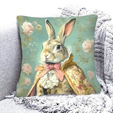 Housse de coussin Lapin en