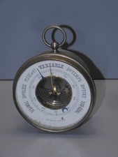 -ANCIEN BAROMETRE ANEROÏDE à