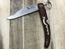  VINTAGE OKAPI AFRICA STARS MOON NAVAJA RATCHET LOCK FOLDING HUNTER KNIFE KNIVES