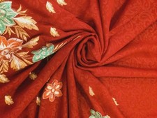 Ancien sari en soie d'art