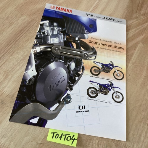 Yamaha yz426f wr426f 2001 - yamaha, moto