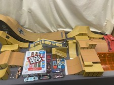 Tech Deck HUGE SKATE PARk Lot With Ramps,Stairs,Rails,Curbs, 20 Decks Mega Ramp