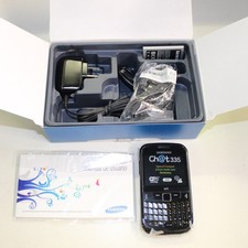 Rare Vintage Samsung Ch@t 335 GT-S3350 Movistar Phone Black In Box Collectible