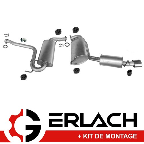 Echappement silencieux pour