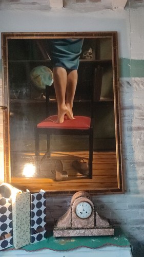 Tableau encadré personnage
