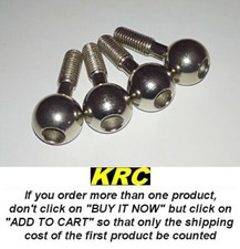 C0160 - MBX SERIES STEEL PIVOT BALL 13.9mm (4) - BOULES PIVOT ACIER 13.9mm (4)