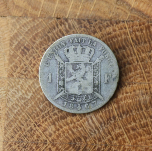 Belgique franc argent - belgique, 1