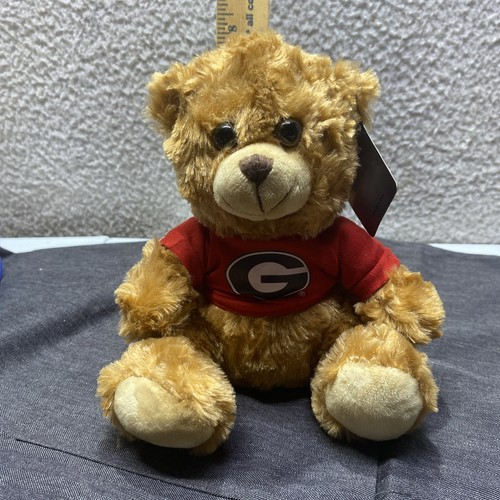 Georgia bulldogs plush teddy - bulldogs,
