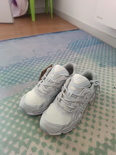 Asics gel nyc blanche grises - gel,